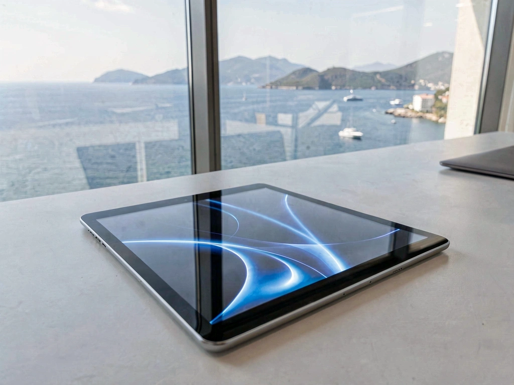 Aegean coastal view from the ADP Izmir office